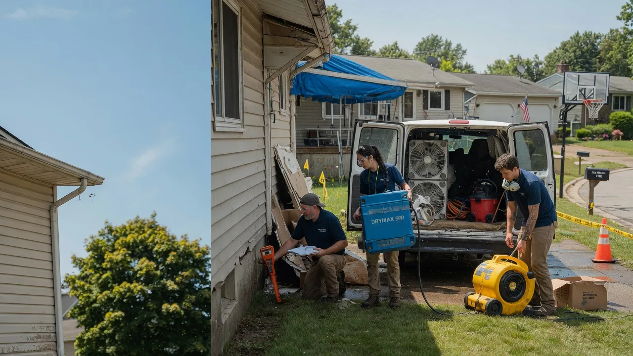 Ceiling Leak Cleanup in Mount Morris, NY near me